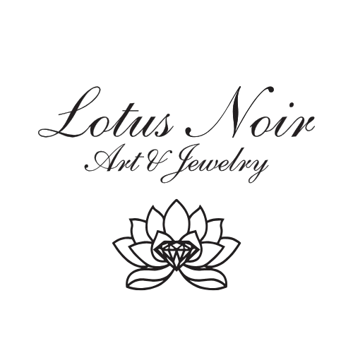 Black Lotus Noir Art and Jewelry